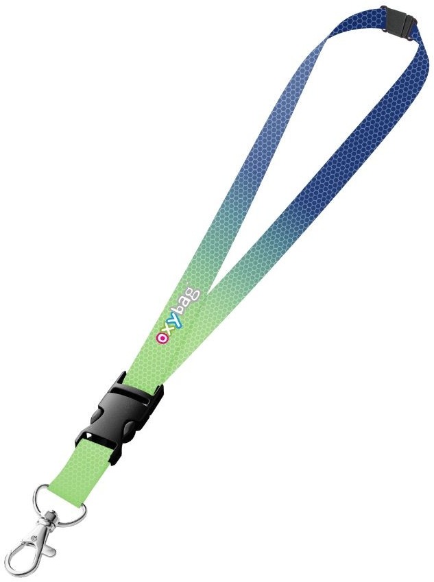 Oxybag kľúčenka s karabínkou OXY Ombre Blue