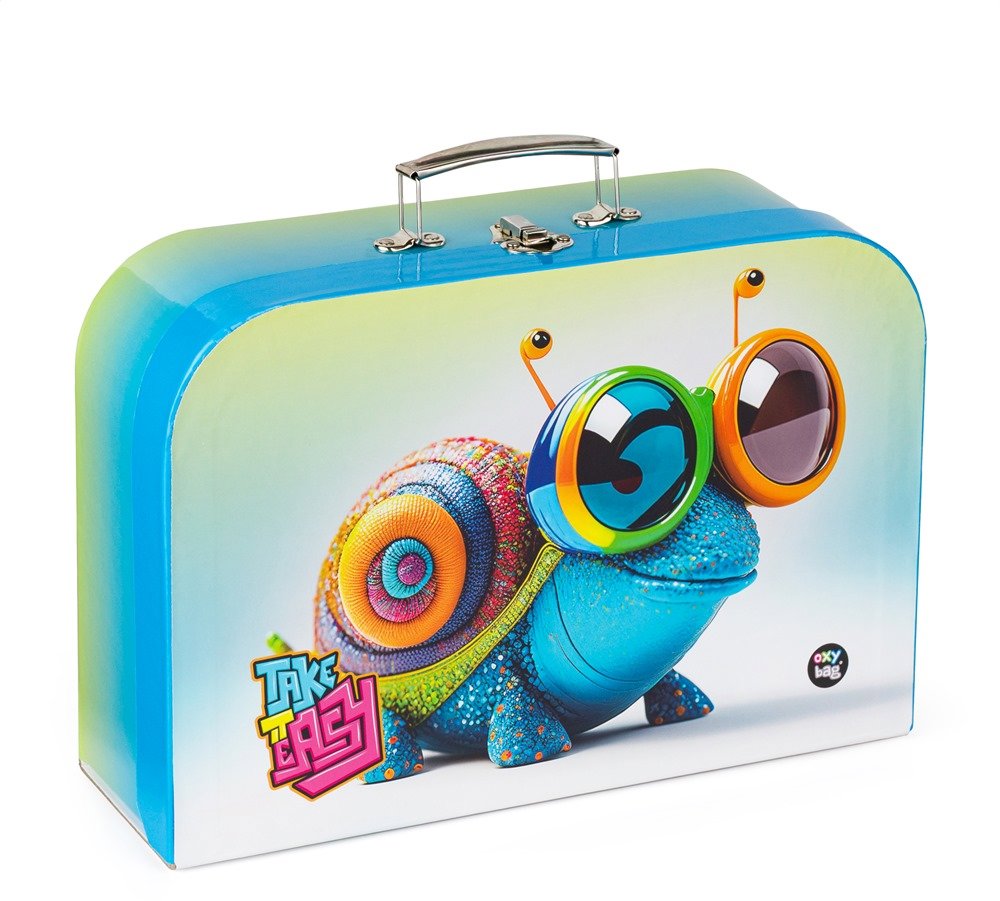 Oxybag Kufrík lamino 34 cm Slimák