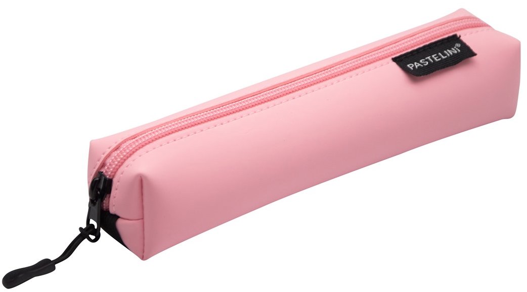 OXYBAG Pastelini etue PU úzke + elastic ružové