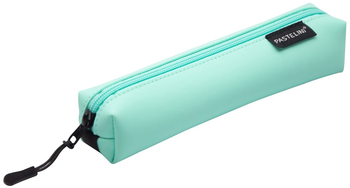 OXYBAG Pastelini etue PU úzke + elastic zelené
