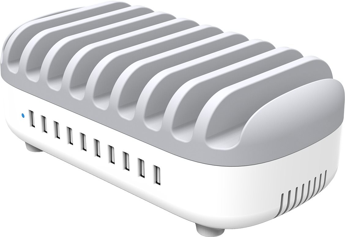 ORICO 120 W 10 Port USB Smart Desktop Charging Stand Station