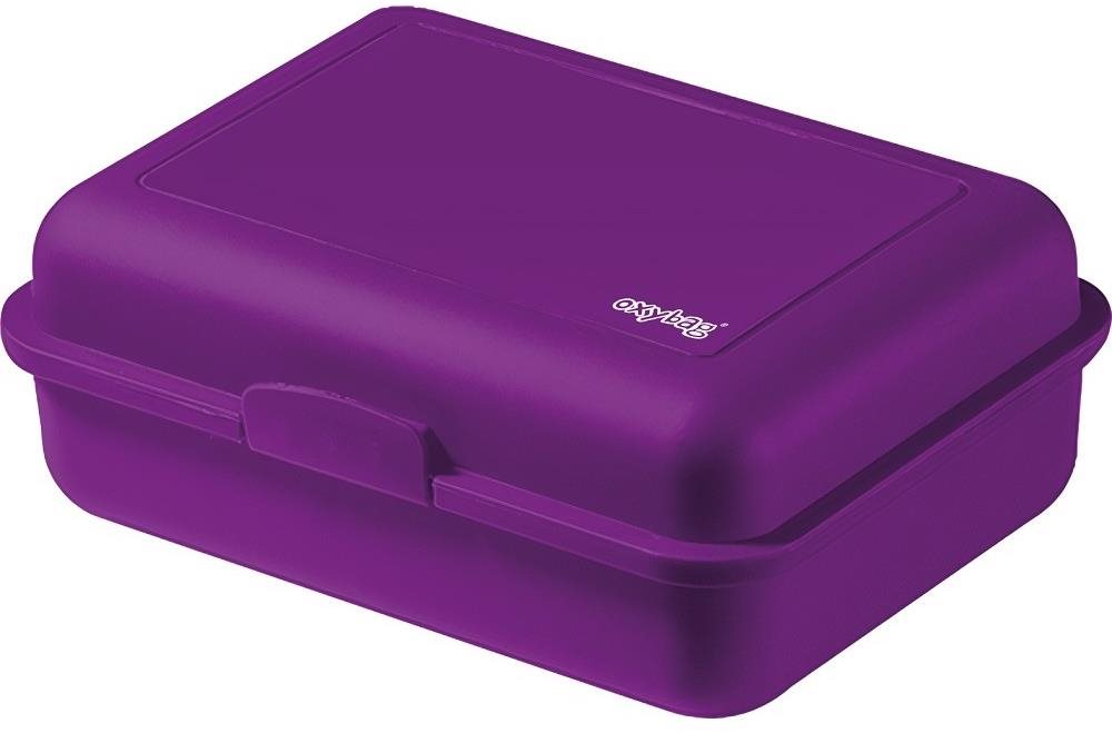 Oxybag Box na desiatu fialová-mat