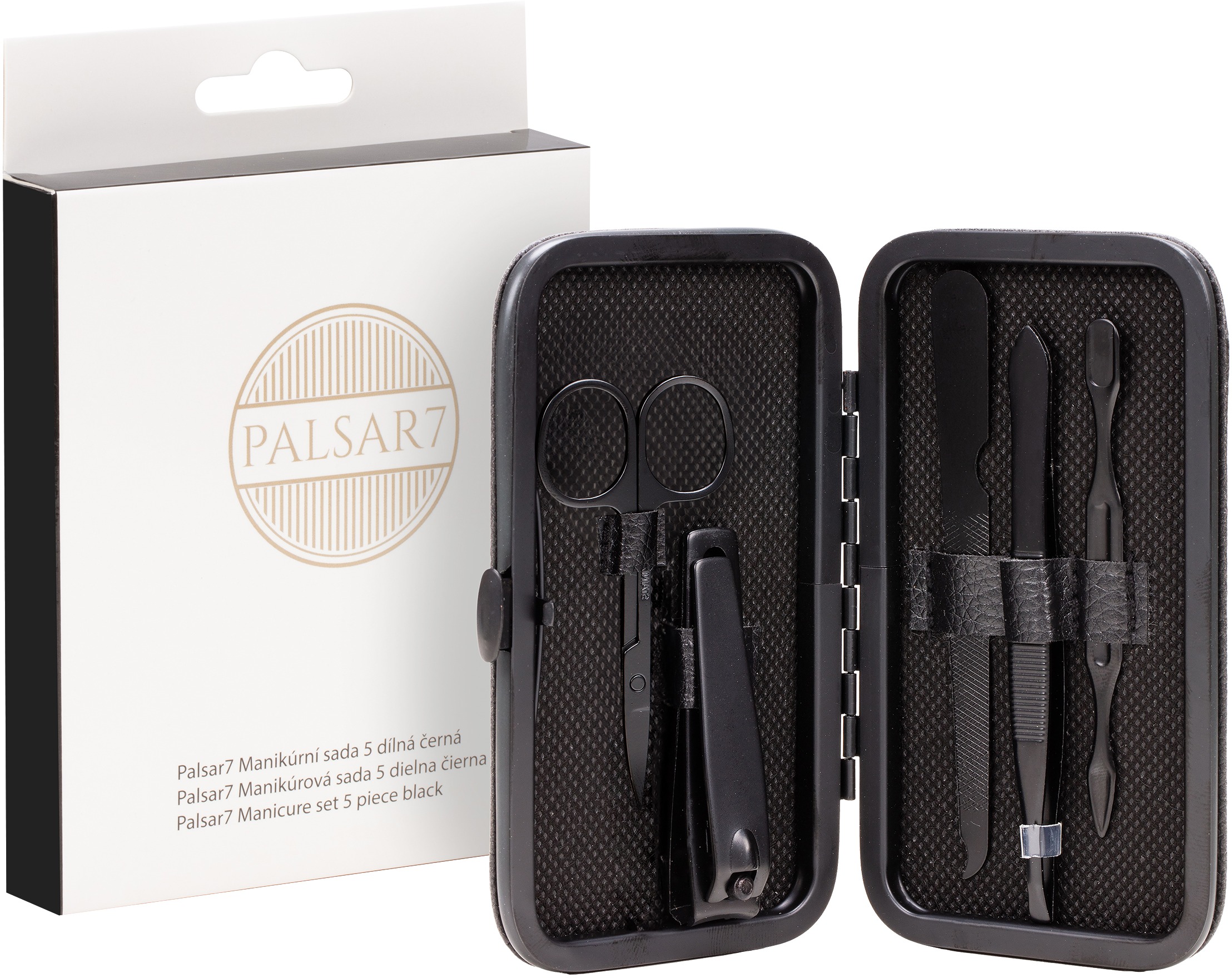 PALSAR7 Cestovná manikúrová sada 5 ks