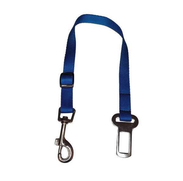 Palkar bezpečnostný pás do auta pre malé psy 50 cm × 16 mm, modrý