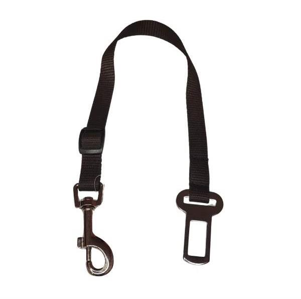 Palkar bezpečnostný pás do auta pre malé psy 50 cm × 16 mm, hnedý