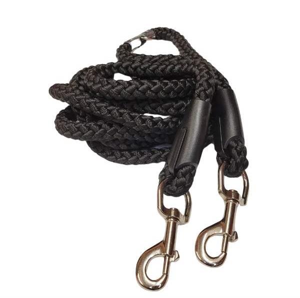 Palkar prepínacie vodidlo pre psov 250 cm × 14 mm čierne