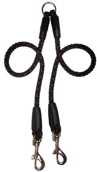 Palkar Vodidlo rozdvojka pre psy 40 cm × 8 mm čierno-hnedé