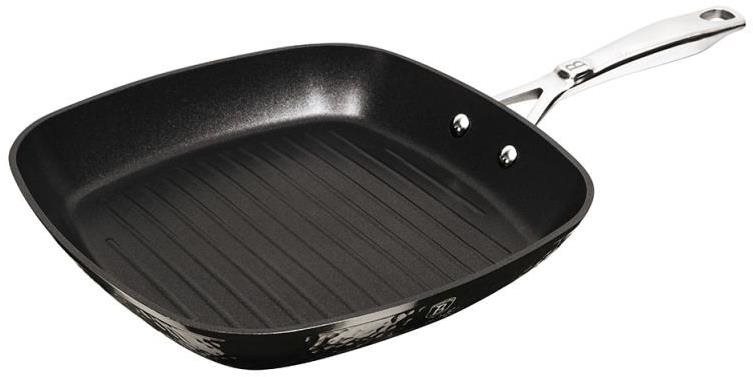 BERLINGERHAUS Panvica grilovacia s titánovým povrchom 28 cm Shine Basalt Collection