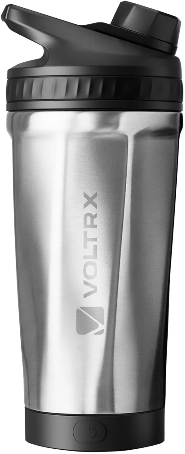 VOLTRX ChillMix Elektrický shaker z nehrdzavejúcej ocele 500 ml chrómová oceľ