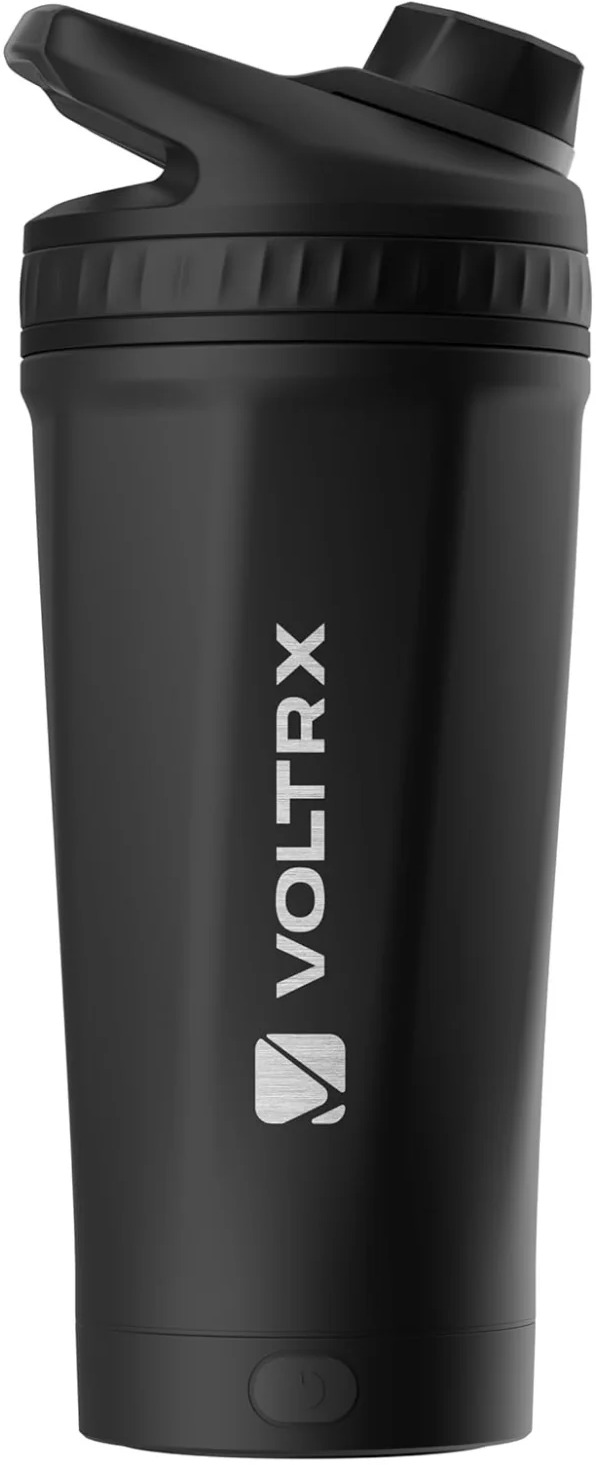 VOLTRX ChillMix Elektrický shaker z nehrdzavejúcej ocele 500 ml čierny