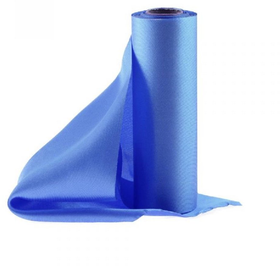 PartyDeco Satén 16 cm/9 m tmavě modrý