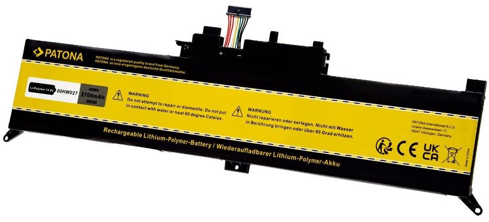 PATONA pre Lenovo Yoga X260/X370/X380 2700 mAh