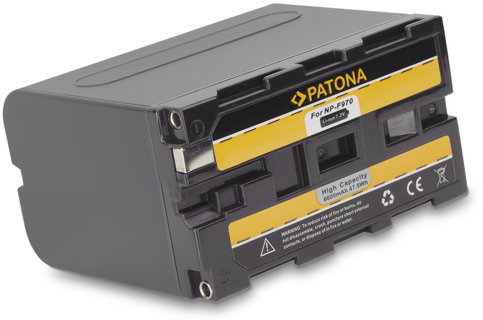 PATONA pre Sony NP-F970 6600 mAh Li-Ion