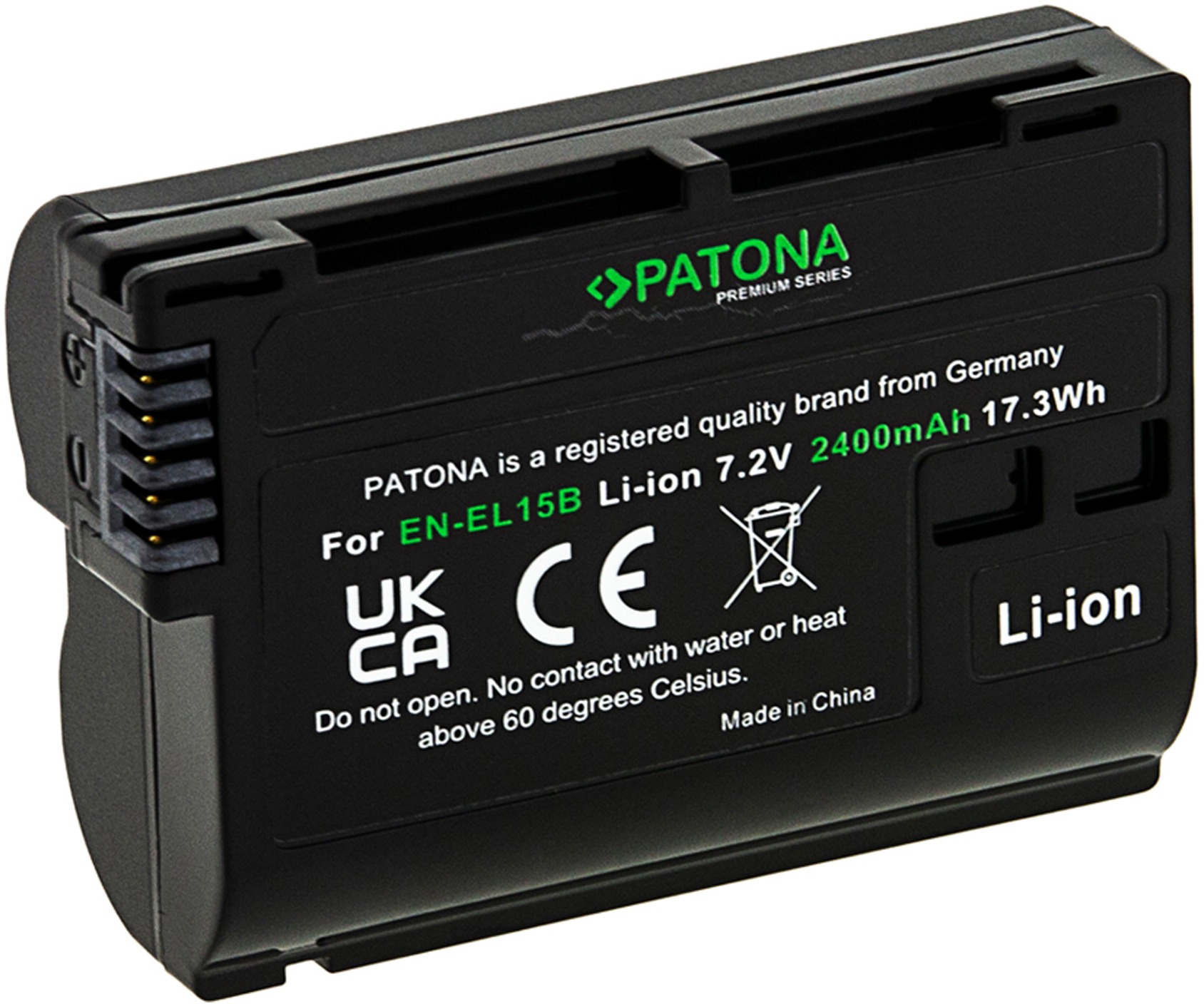 PATONA pre Nikon EN-EL15B 2400mAh Li-Ion Premium