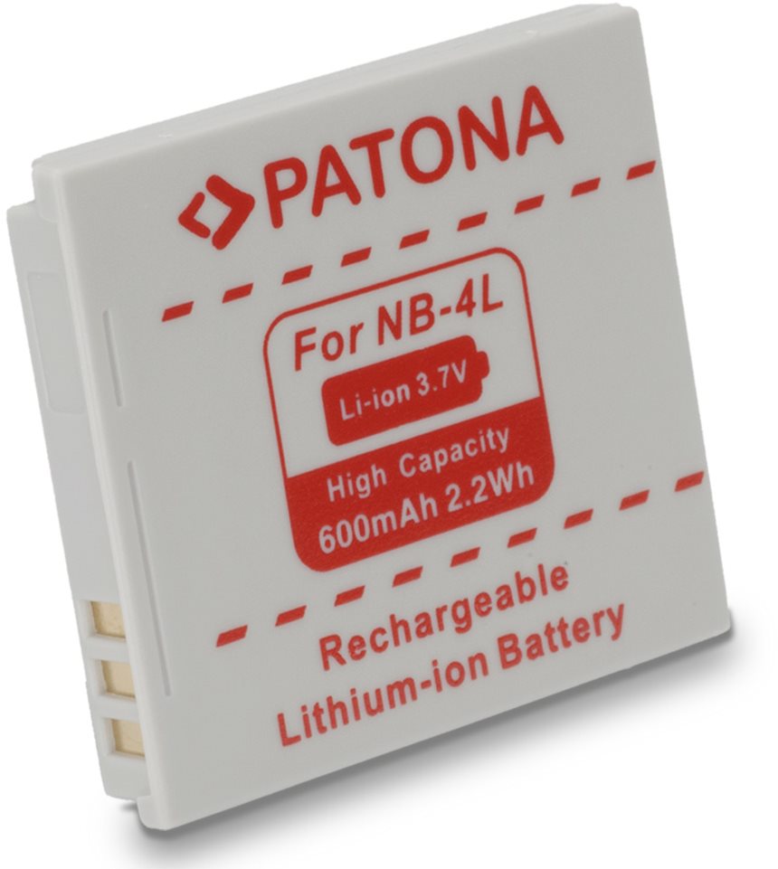 PATONA pre Canon NB-4L 600 mAh Li-Ion