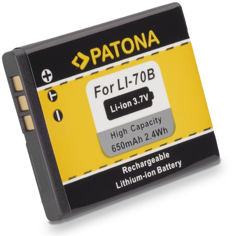 PATONA pro Olympus Li-70b 650mAh Li-Ion