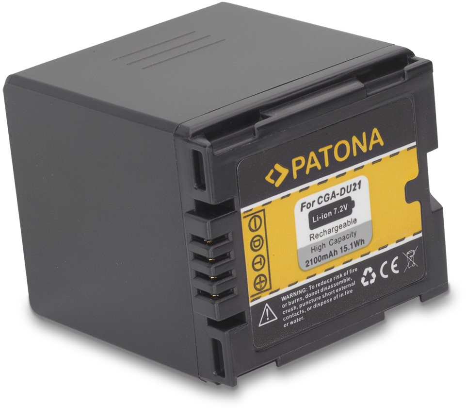 PATONA pre Panasonic CGA-DU21 2100 mAh Li-Ion