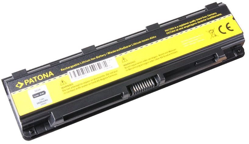 PATONA pre ntb Toshiba Satellite C50 6600 mAh Li-Ion 11, 1 V