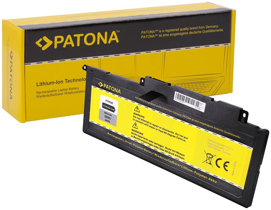 PATONA pre Dell Insp. 17 7737 3900 mAh Li-pol 14,8 V F7VHR