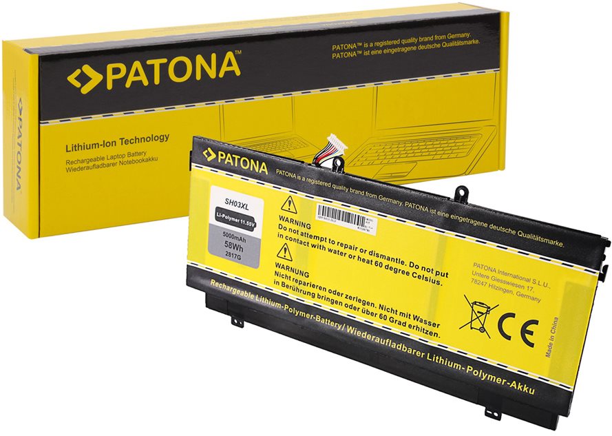 PATONA pre HP Comp. Spectre X3 5000 mAh Li-pol 11,55 V SH03