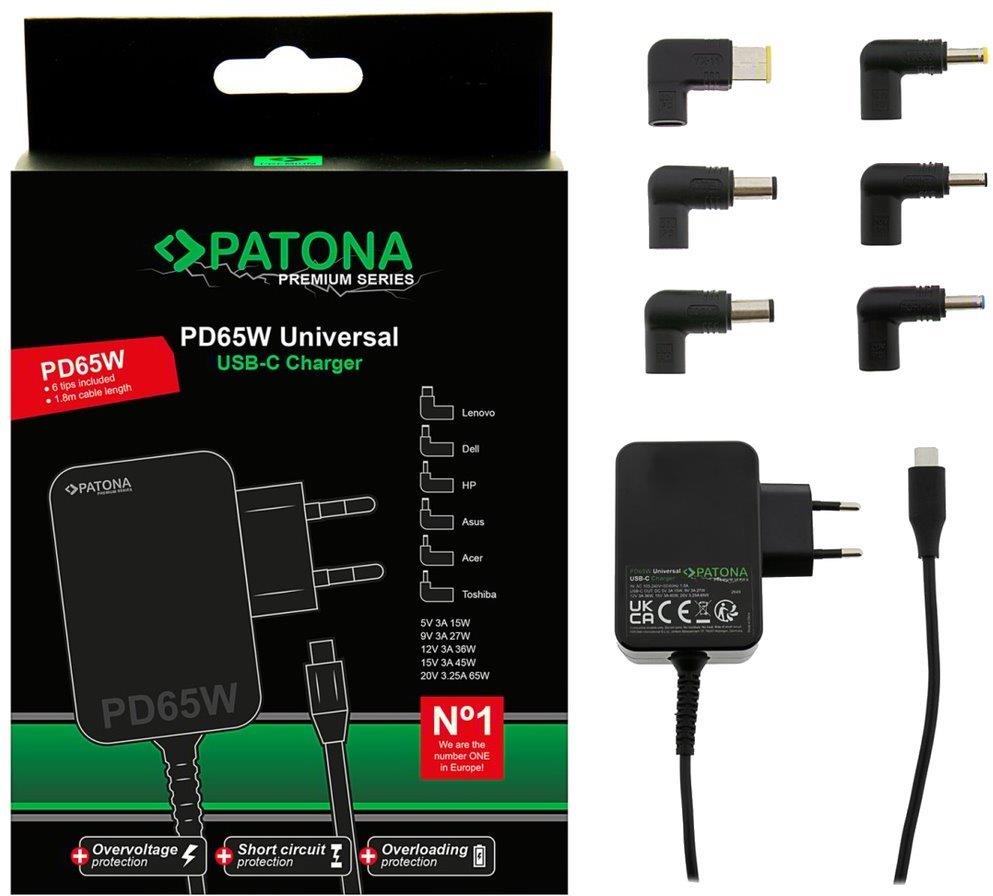 PATONA k ntb UNI 65 W PD USB-C + 6 konektorov