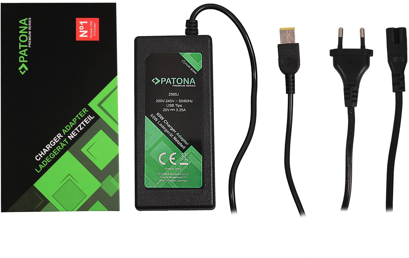 PATONA k ntb 20 V/3,25 A 65 W/konektor Slim tip