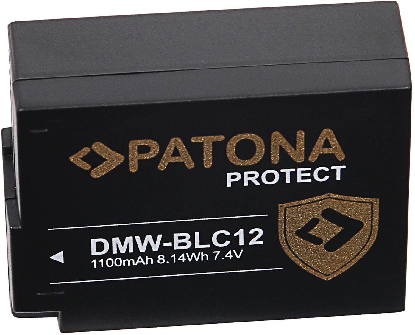 PATONA pre Panasonic DMW-BLC12 E 1100m Ah Li-Ion Protect