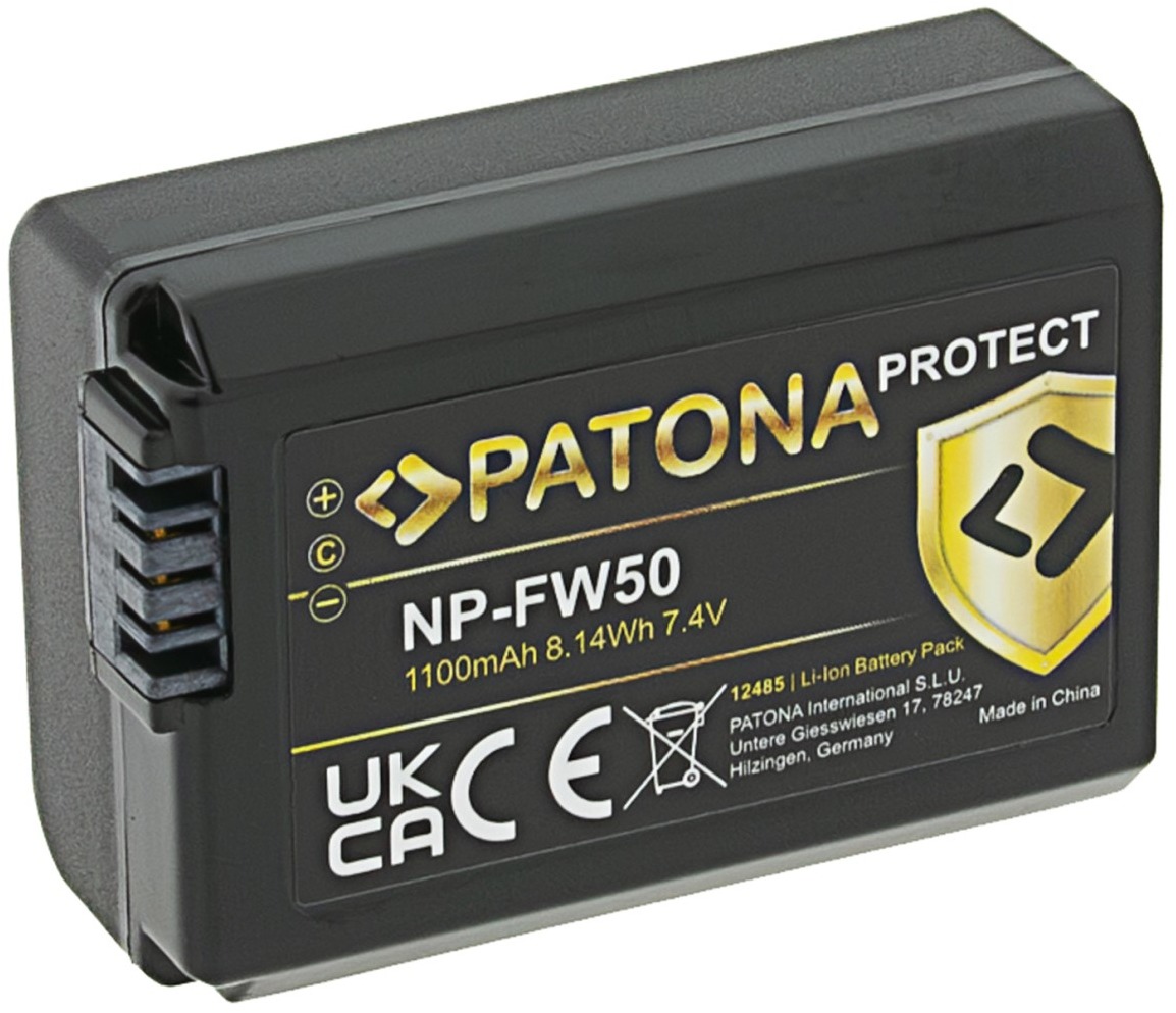 PATONA pre Sony NP-FW50 1100mAh Li-Ion Protect