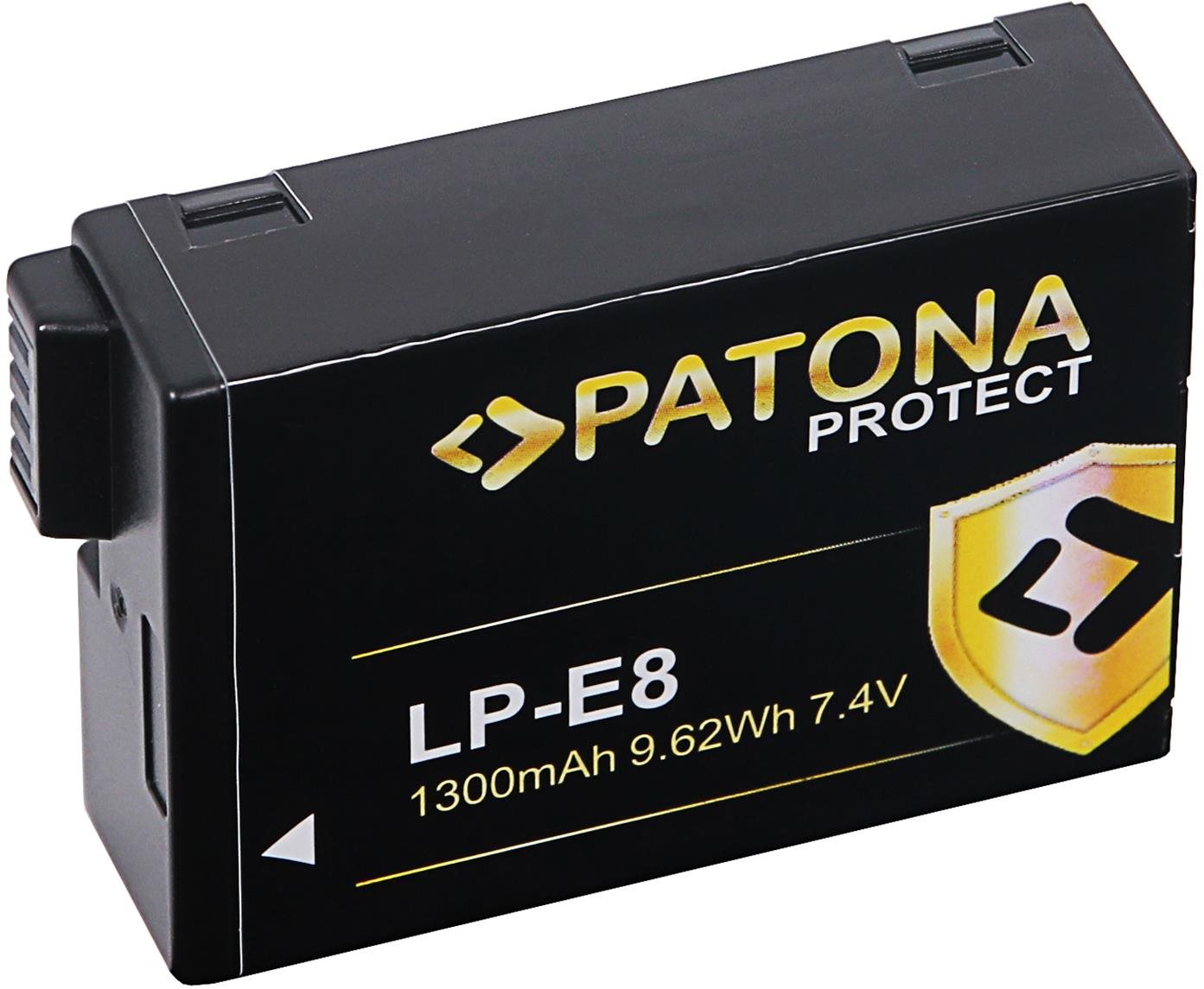PATONA na Canon LP-E8/LP-E8+ 1 300 mAh Li-Ion Protect