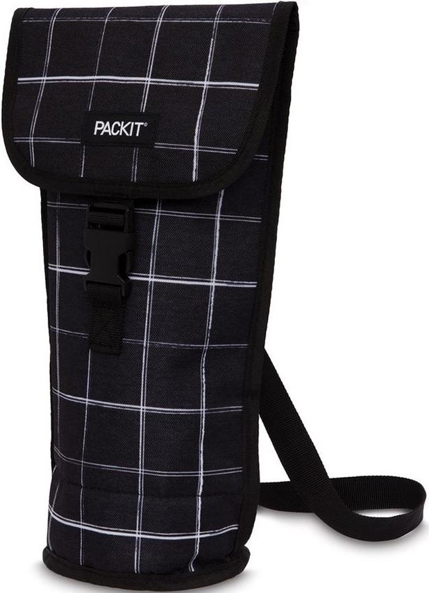 Packit Napa Wine cooler, black grid