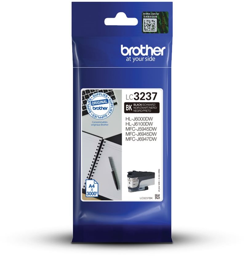 Brother LC-3237BK čierna
