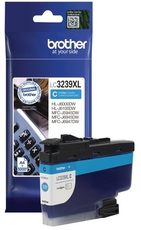 Brother LC-3239XLC azúrová