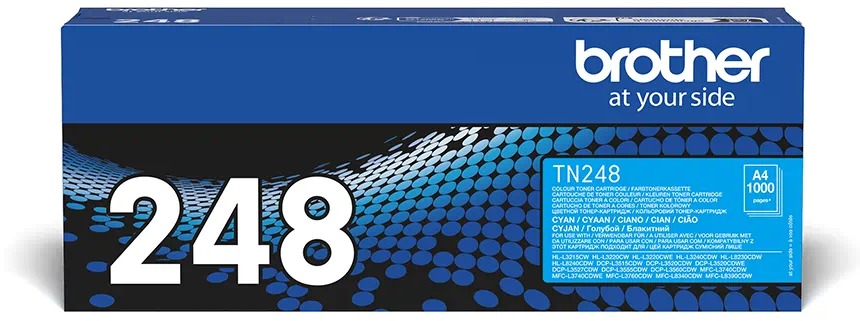 Brother TN-248C azúrový