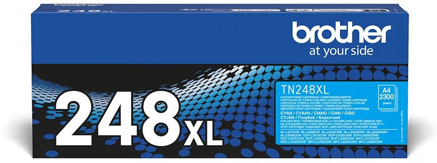 Brother TN-248XLC azúrový