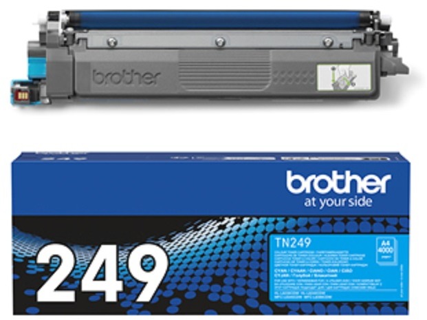 Brother TN-249C azúrový