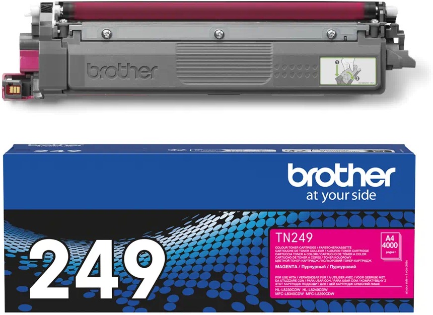 Brother TN-249M purpurový