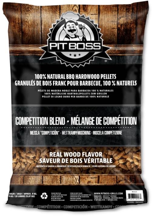 PIT BOSS Drevené pelety competition blend