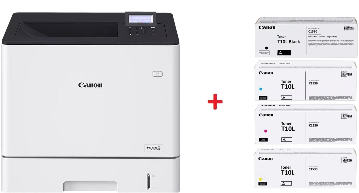 Canon i-SENSYS X 1533P II + 4 tonery T10L
