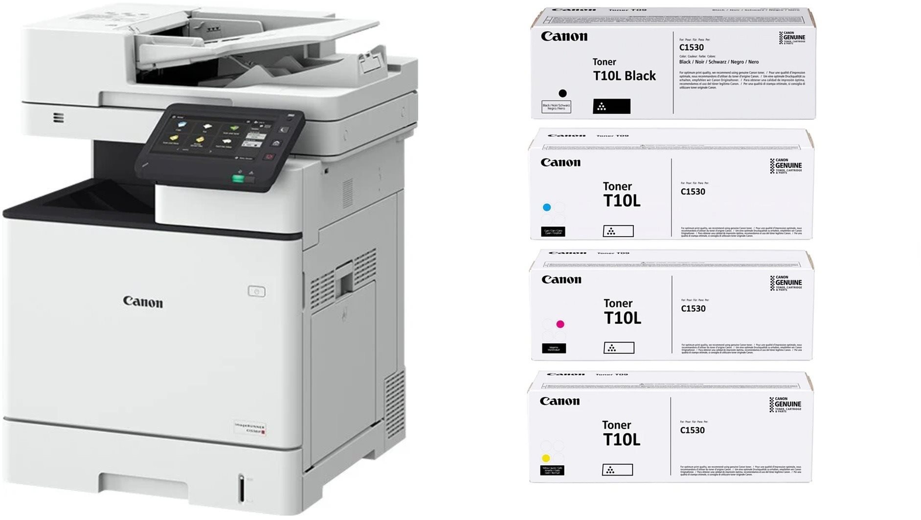 Canon imageRUNNER C1533iF II + 4 tonery T10L