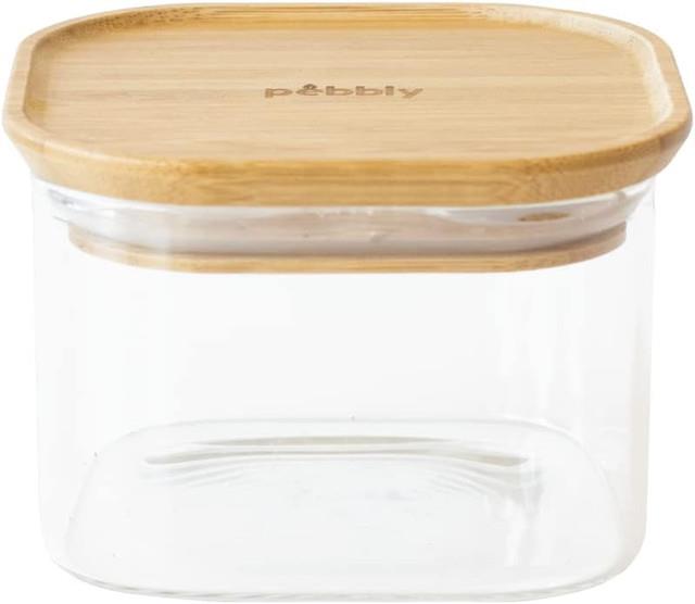 Pebbly PKV-042 Sklenená dóza, 500 ml