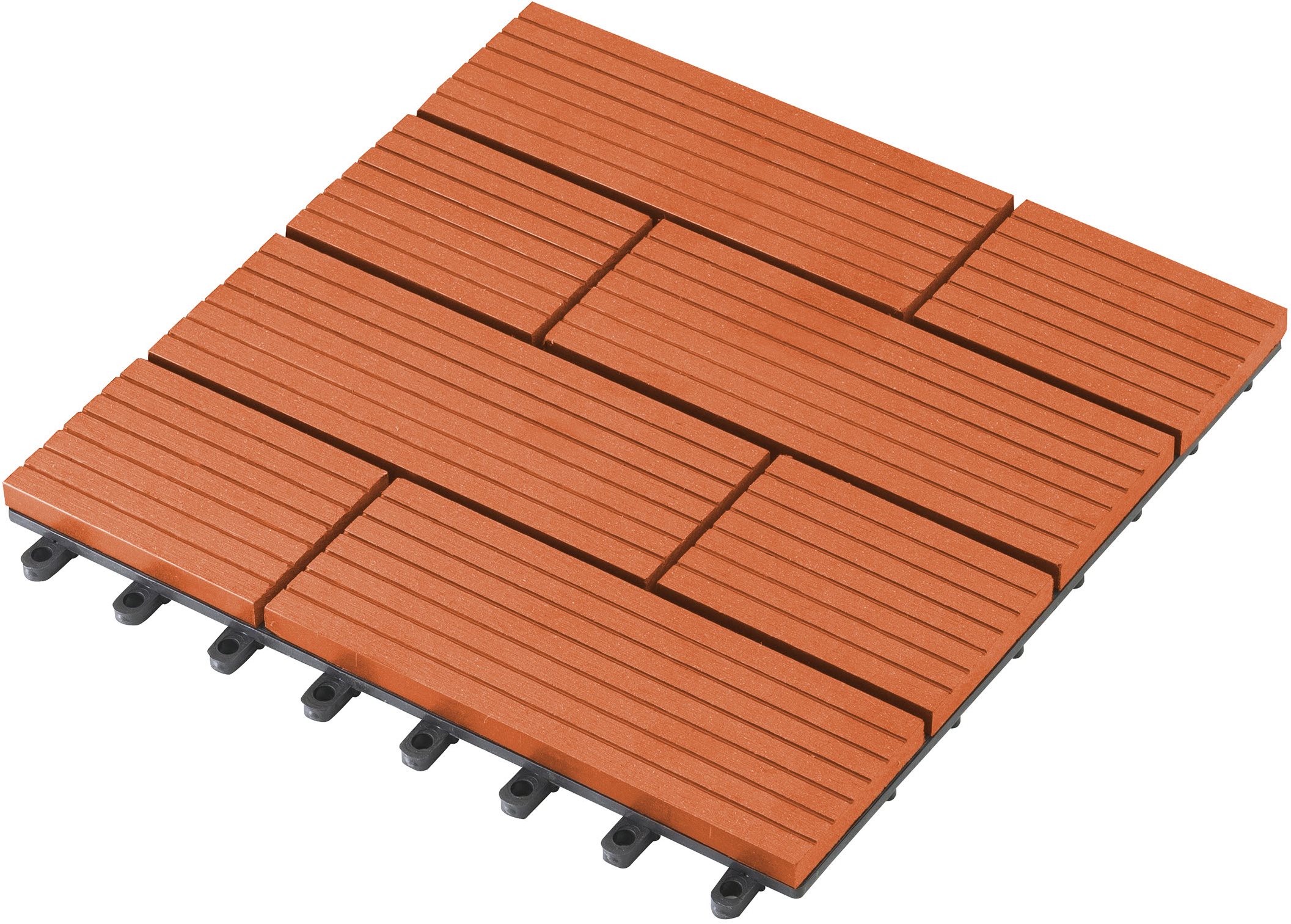 G21 WPC dlaždica SAMOA, čerešňa 2,3 × 30 × 30 cm