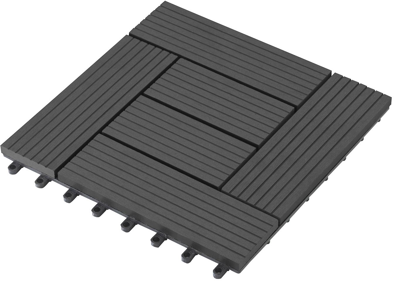 G21 WPC dlaždice PALMYRA, Eben 2,3 × 30 × 30 cm