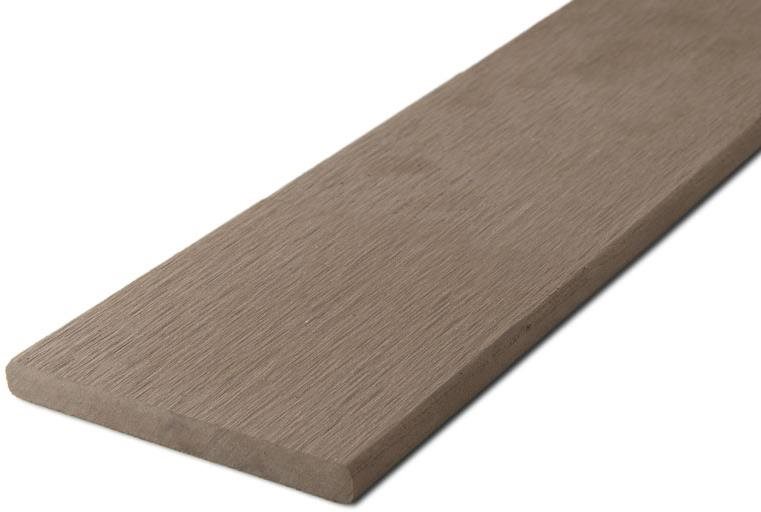 G21 Zakončovacia lišta WPC, Indický tík plochá 0,9 × 9 × 200 cm