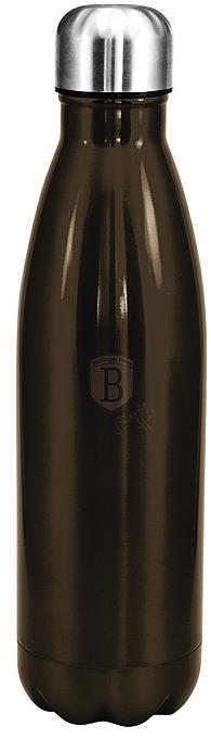 BERLINGERHAUS fľaša nehrdzavejúca oceľ 0,5 l, Shiny Black Collection