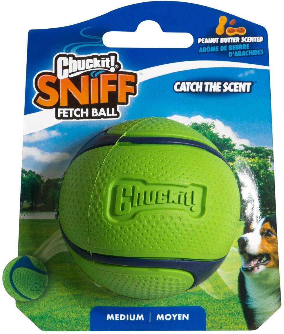 Chuckiť! Loptička Sniff Ball s vôňou arašidového masla 6,5 cm