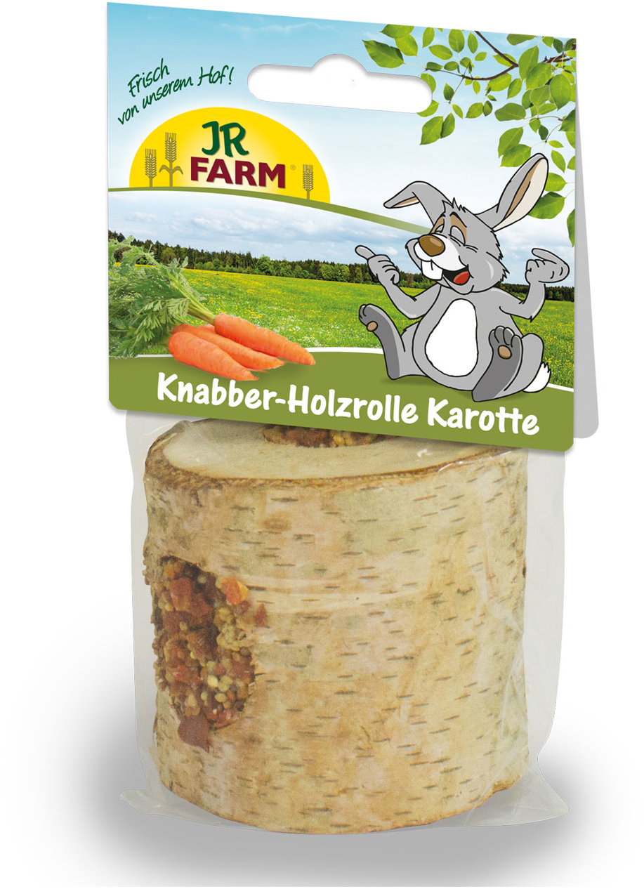 JR Farm Drevená tyčinka s mrkvou 1 kus