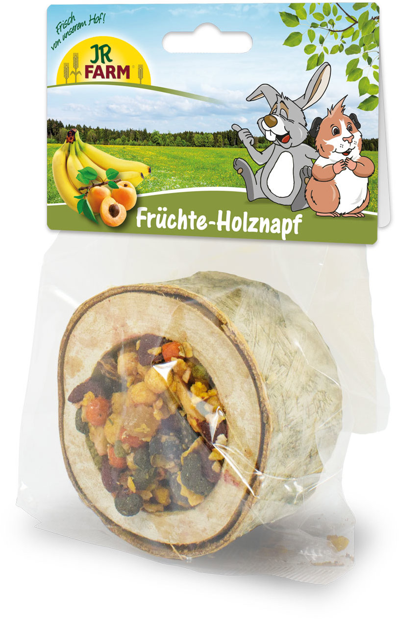 JR Farm Drevená miska s ovocnou náplňou 1 kus