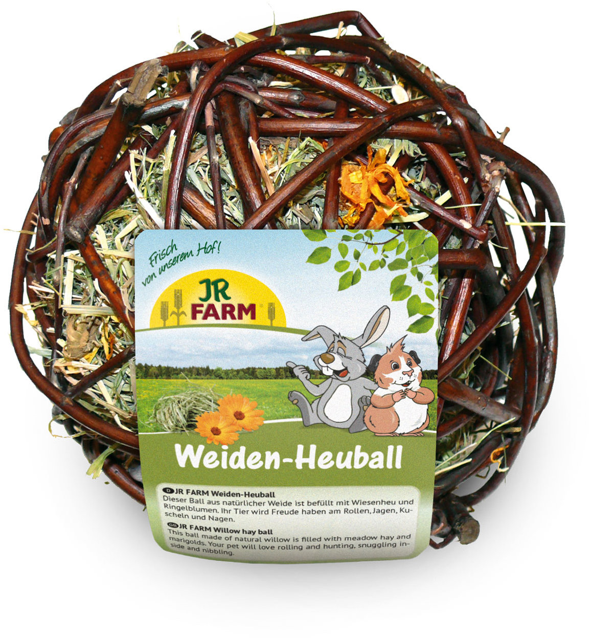 JR Farm Klbko zo sena a vŕby 1 kus