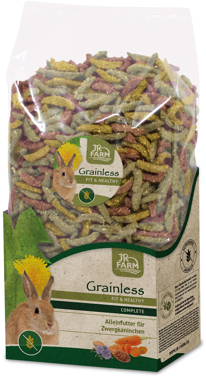 JR Farm Zakrpatený králik Grainless Health Complete 600 g