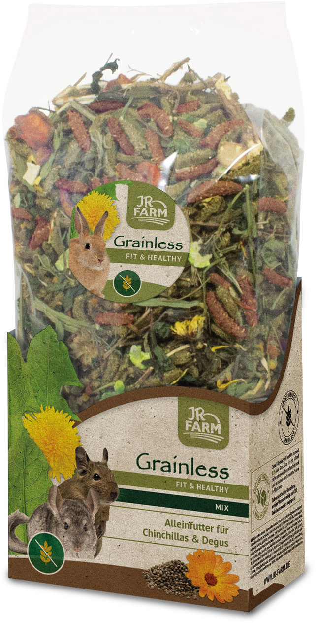 JR Farm Činčila a Osmák Grainless Health Mix 600 g